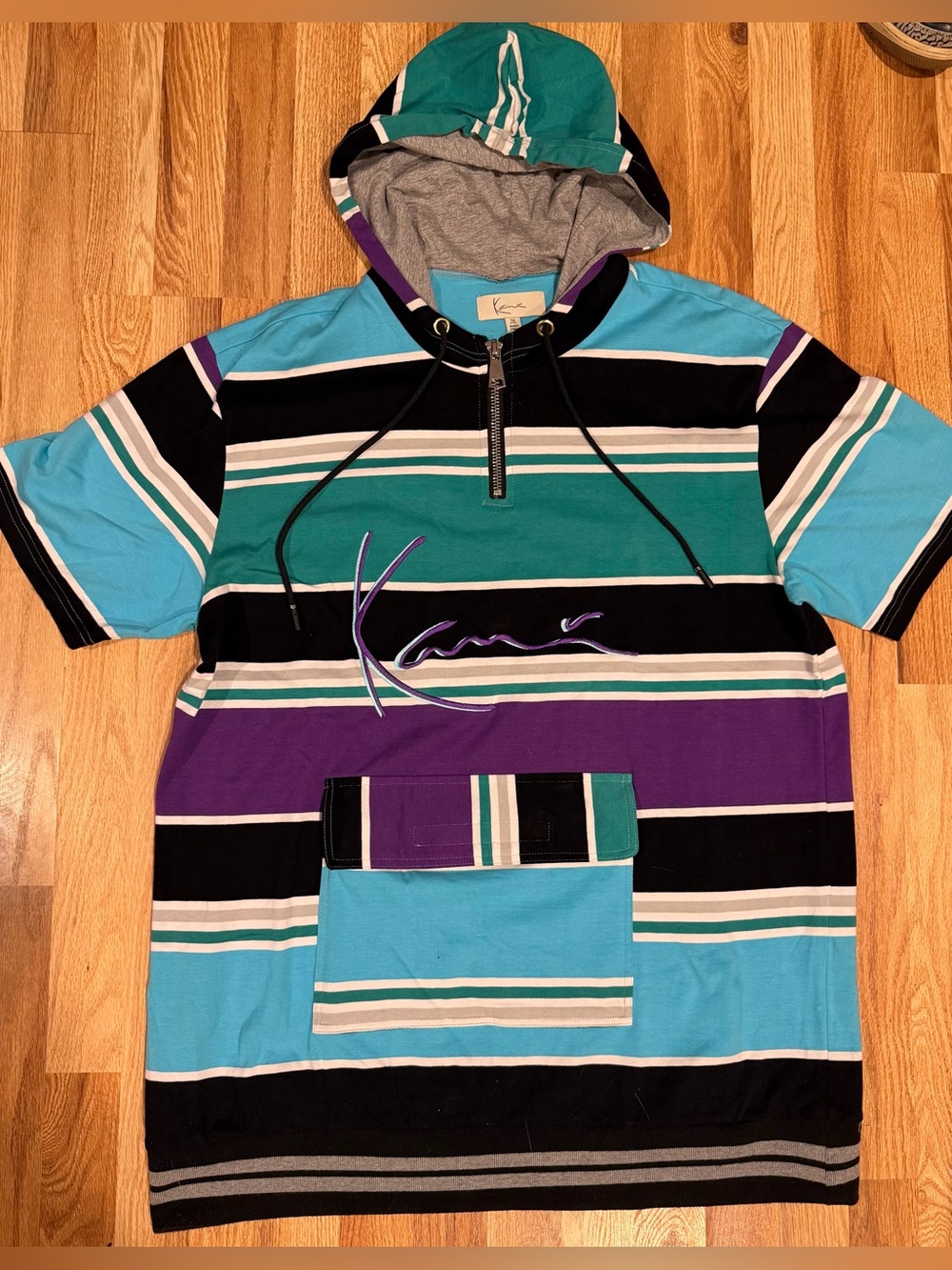 Karl Kani Retro Short Sleeve Hoodie
